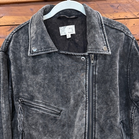 Oli & Hali Push Through Moto Jacket - Picture 2 of 6
